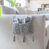 Bohemian Style Sofa Cover Side Pockets Space Saver Sofa Hanging Storage Bag  Remote Control