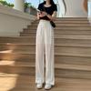 Летние женские широкие брюки женские свободные повседневные брюки с разрезами из тонкой сетки прямые брюки