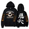 Cartoon Anime Couple Hooded Sweater Anime European Code Flying Heart Print Sweater
