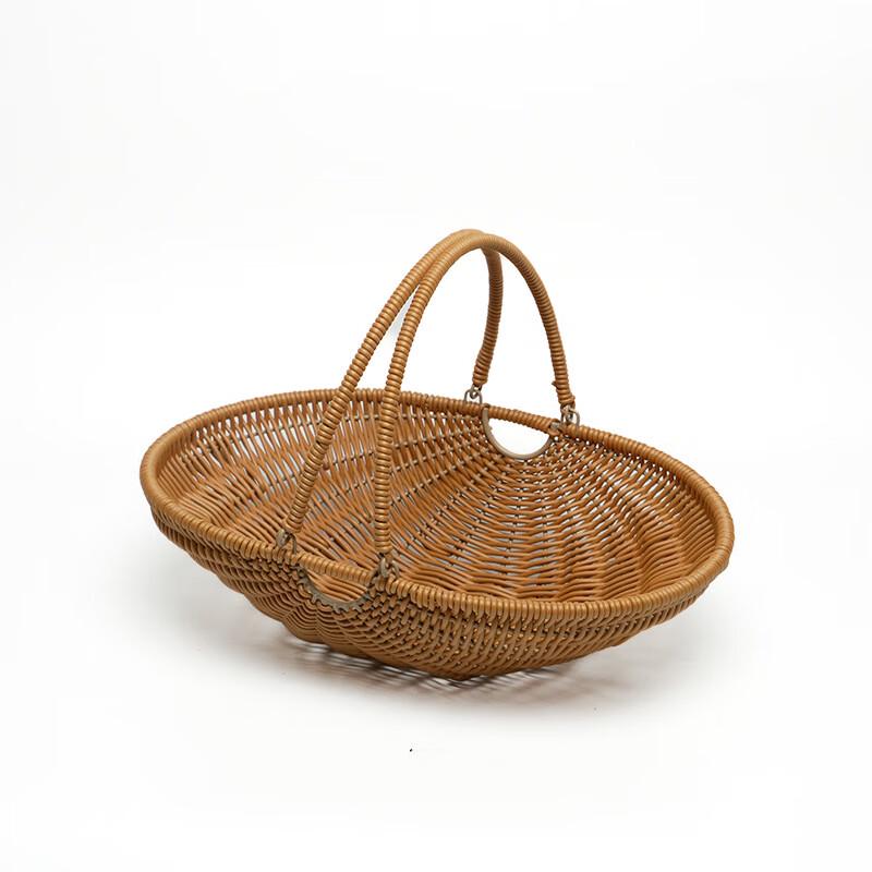 Outdoor PP Woven Picnic Storage Basket Set