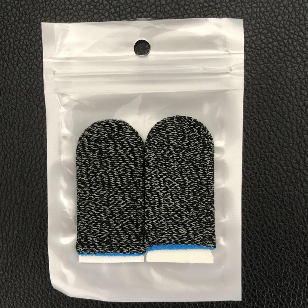 Copper Fiber 18-Pin Game Finger Sleeves - Sweatproof, Precision, Professional Gaming Gloves