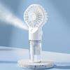 Portable Humidifier Fan Mini Handheld Mist Fan Portable USB Rechargeable Handheld Fan with Humidifier Mini Water Spray Hand Fan