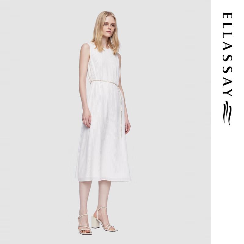 ELLASSAY Летнее платье А-силуэта из тутового шелка 2025