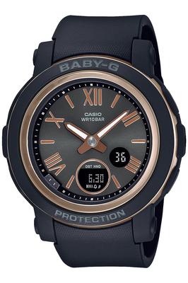 Женские черные часы Casio Baby-G BGA-290-1AJF