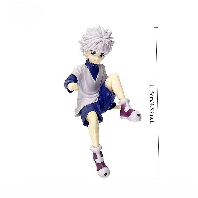 HUNTER X HUNTER Аниме Периферийная модель Killua Zoldyck GON FREECSS Kurapika Фигурка Кукла Декоративные украшения Коллекционные Подарки Игрушки