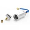 Efficient R134A Liquid Fuel Injector 1/4 Inch Sae Refrigerant Fluid Filler  Fluorescent Dyes