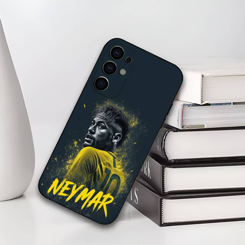 Футбольный 10 Для N-Неймара Чехол для телефона Для Samsung S25,S24,S21,S22,S23,S30,Ultra,S20,Plus, Мягкий силиконовый Черный чехол