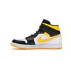 Air Jordan 1 Mid SE White Laser Orange Женские кроссовки Черные CV5276-107