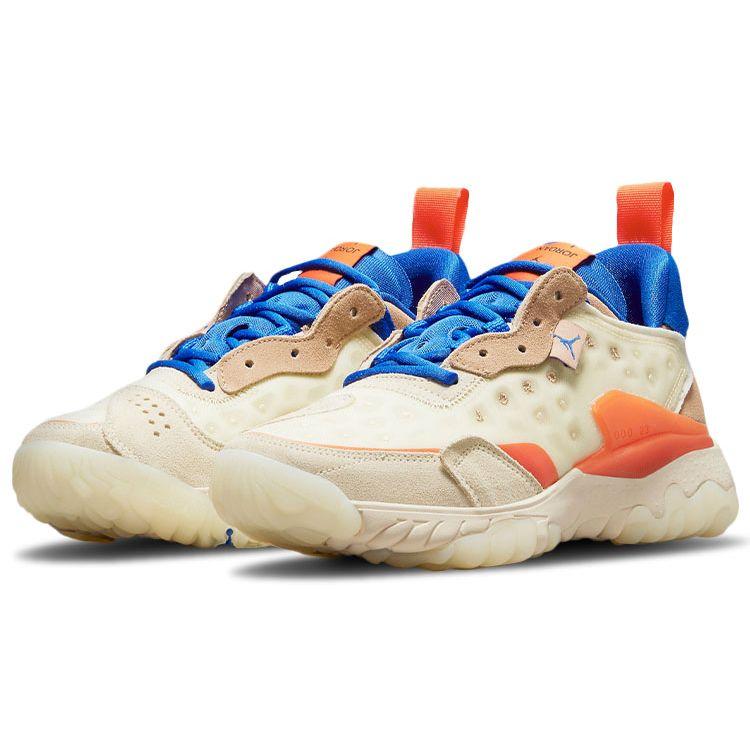 Air Jordan Jordan Delta 2 Hyper Royal Orange Женские кроссовки Крем Кокосовое молоко Конопля CW0913-101