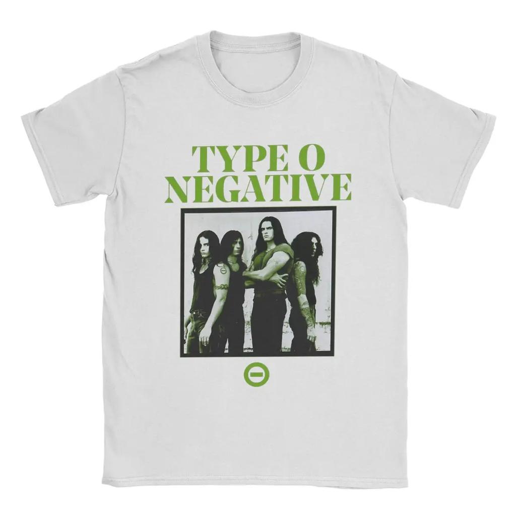 Мужская футболка Type O Negative Funny Cotton Tees с коротким рукавом и круглым вырезом, летние топы