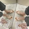 Обувь на пляж Плоские шлепанцы Вьетнамки Черные женские тапочки и женские сандалии Легкая обувь Летняя распродажа Дизайнерская Роскошная Низкая цена