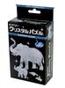 Beverly 46-Piece Crystal Puzzle, Elephant Clear
