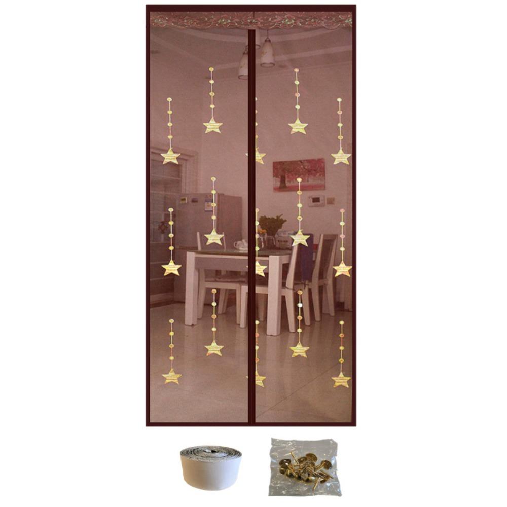 No Punching Mosquito-proof Door Curtain Well-ventilated Anti Mosquito Net Mesh Door Curtain  Patio