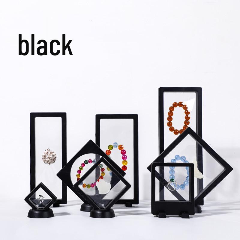 Прозрачный ПЭ-пленочный ящик для хранения украшений и ногтей