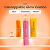 Foxtale Unstoppable Glow Combo | Солнцезащитный крем SPF 50, сыворотка с витамином C | Осветляет кожу, устраняет темные пятна и уменьшает пигментацию | Для всех типов кожи