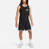Nike Мужские майки Черные с круглым вырезом Умеренный прямой крой FJ2301-010