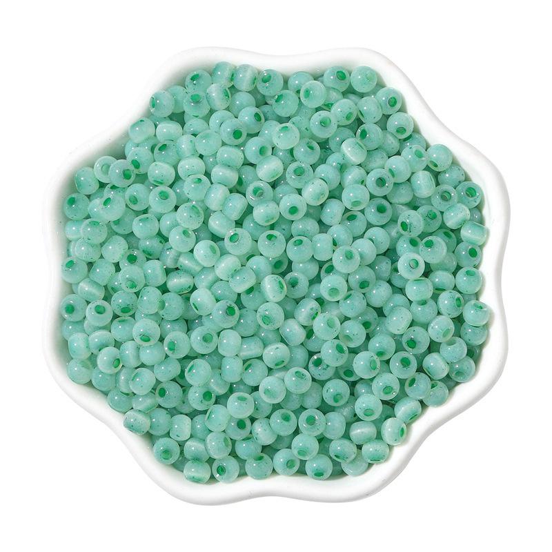 Бусины из кошачьего глаза из жадеита 4 мм для изготовления украшений своими руками - Аксессуары для браслетов и ожерелий