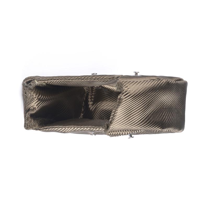 Turbo heat shield TITANIUM T2/T3/T4/T6 turbo blanket for Any T2/T3/T4/T6 TurboCharger barrier 1,800 degree