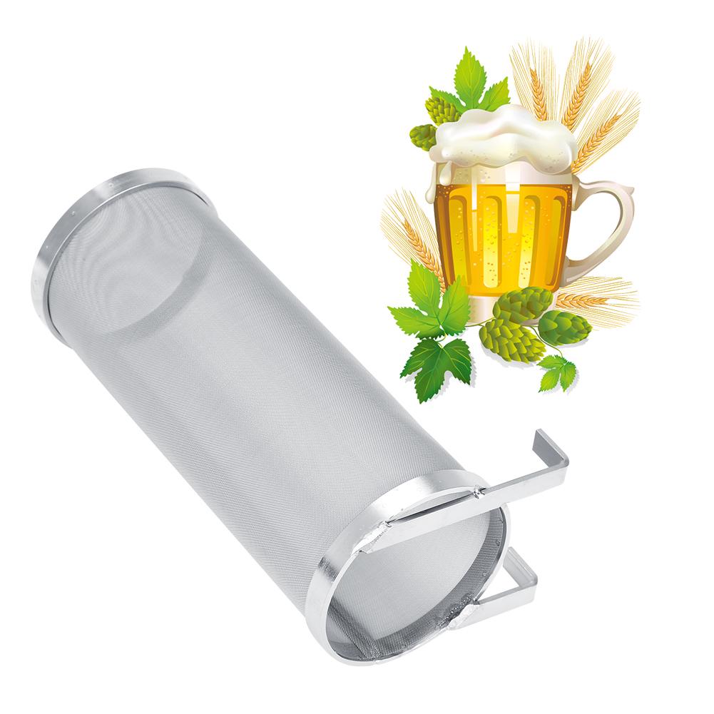 300 Micron Stainless Steel Homemade Brew Beer Hop Mesh Filter Strainer #1 10 X 25.5cm