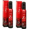 Ramsons Red Zx Perfume Body Spray (No Gas) - (120 Ml, Pack of 2)
