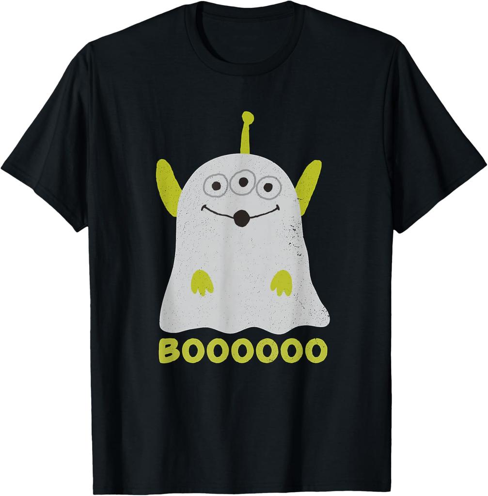Fashion Pixar Toy Story Alien Booo Ghost Halloween T-Shirt Unisex