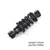12.5/15СМ Пружинный амортизатор для горного велосипеда 550/850/1000/1500Lbs Регулируемый амортизатор задней подвески для скутера и складного велосипеда