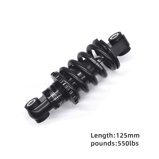 12.5/15СМ Пружинный амортизатор для горного велосипеда 550/850/1000/1500Lbs Регулируемый амортизатор задней подвески для скутера и складного велосипеда