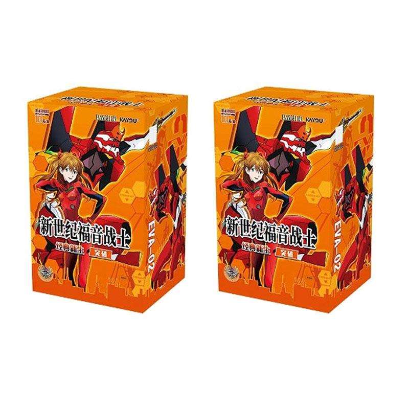 Genuine NEON GENESIS EVANGELION Classic New Life Breakthrough EVA Card Anime Peripheral Collection Card Toy Gift Box