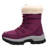 Winter Plus Plush Thick Warm High Top Snow Boots Cotton Boots Women's Shoes Casual Outdoor Cotton Boots
