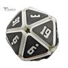 Squishable D20 Fidget Dice Portable Travel 3D Printed Dice Sensory Toy Multi-sides Gaming Dice Prop Adults Family Night Party Board Game Prop