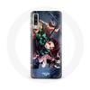 Case for Samsung Galaxy A50 Tanjiro Nezuko and Inosuke Slayer Kimetsu No Yaiba Manga