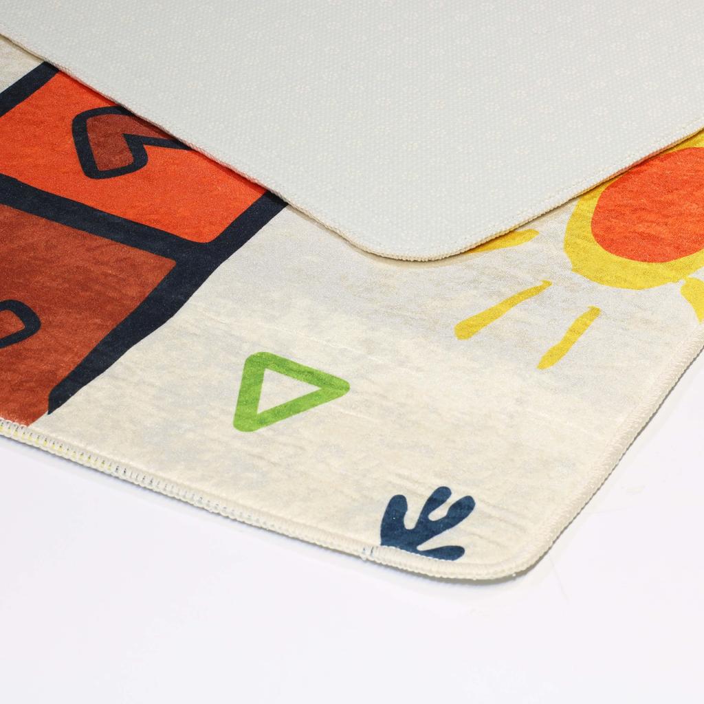 Children's Bedroom Rug 80x150 Cm Polyester Marelle Multi