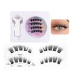 Reusable Non-glue False Eyelashes 3D Manga Lashes Easy to Use Magnet Eyelash Set  Make Up