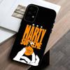 Спортивные Фильмы M-Marty-Y S-Supreme-E Чехол для Телефона Для Samsung Galaxy A73,A72,A71,A70,A53,A52,A51,Другие Мягкий Черный Корпус