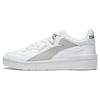 Li Ning We Wo Lite Non-Slip Shock Absorbing Low-Top Skate Shoes Women Skate Shoes White Gray AGCT116-1