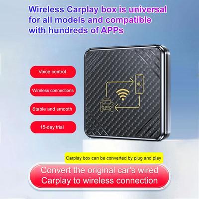Автомобильный Connected Box 2in1 беспроводной CarPlay Dongle беспроводной Android Auto Verbindingska Radio с проводным CarPlay Plug and Play Ai Box