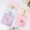 10Pcs/Pack 28x28cm Female Cotton Absorbent Hand Towel Bandannas Handkerchiefs Wedding Party