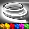 100V LED Strip High Neon No Wiring Plug and Play Light, Brightness, Waterproof, Indoor/Outdoor, Light, Cuttable, Bendable, Required,