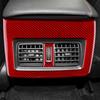 Настоящее Мягкое Углеродное Волокно Для Toyota Camry 2018 2019 2020 2021 2022 2023 2024 LHD RHD Автомобильная Задняя Панель Воздуховода Внутренняя Отделка.