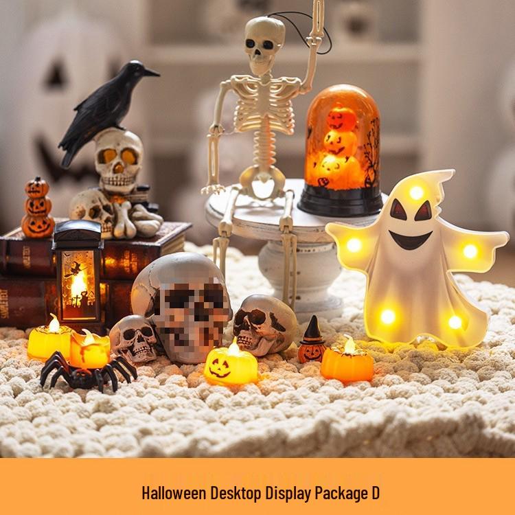 Светящийся тыквенный фонарь на Хэллоуин Набор для украшения вечеринки