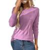 New Solid-color Round-neck Pullover Knitted Base Layer and Long-sleeved Sweater for Autumn and Winter