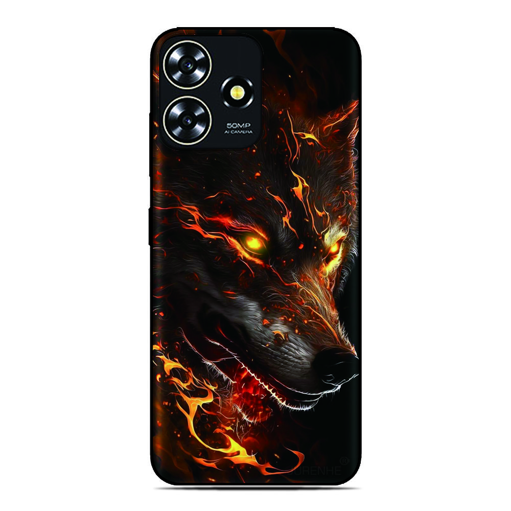 Чехол для телефона с изображением волка для ZTE Blade A76 4G A75 A73 A72 A71 A56 A55 A54 V80 Pro A35 Core A36 A51 Lite A34 A31 Plus A5