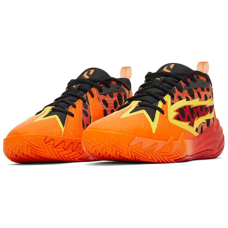 Кроссовки унисекс Cheetos x Puma Scoot Zeros Flamin Hot Оранжевый For-All-Time-Red Rickie-Orange 309840-02