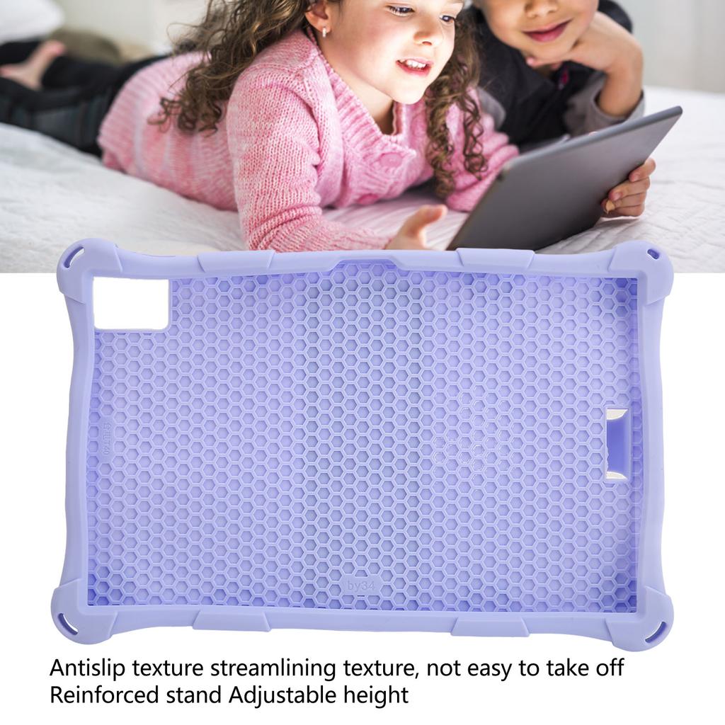10.4in Tablet Case for   T40 Pro T40 Plus Shock Absorption Soft Silicone Tablet Protective Cover with Bracket