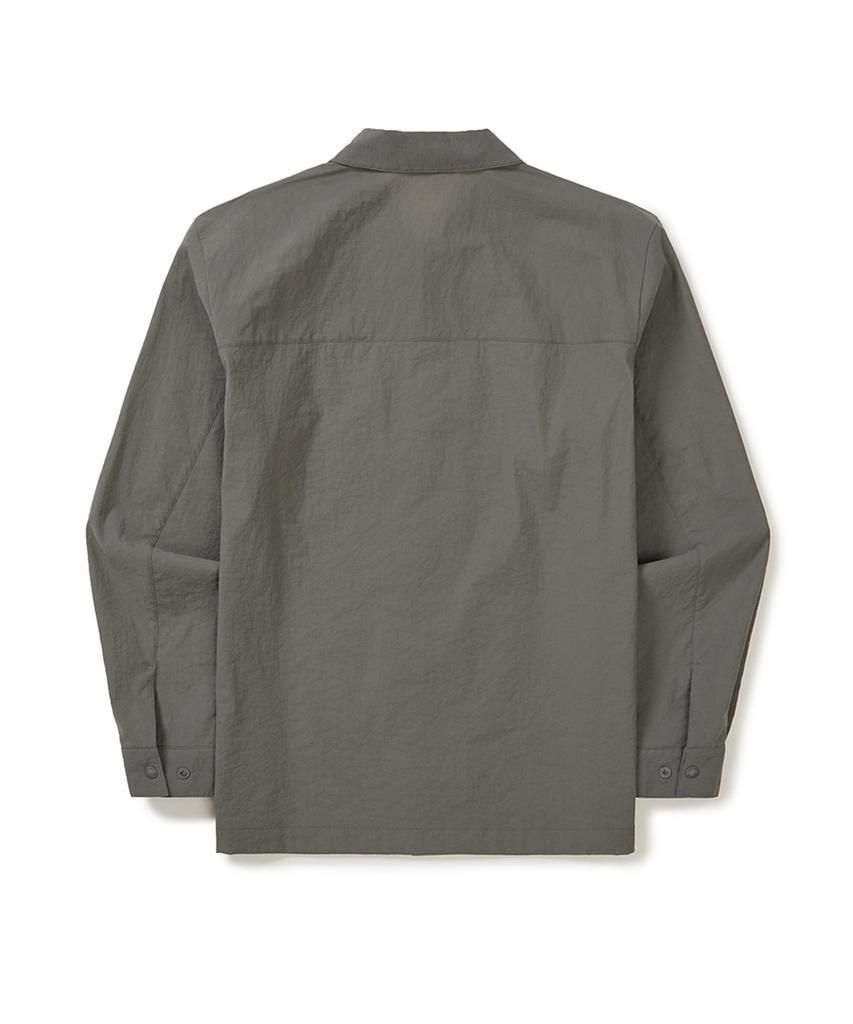 SNOWPEAK APPAREL Рубашка с длинным рукавом Minute (S25Mmfsh72) Темно-серый