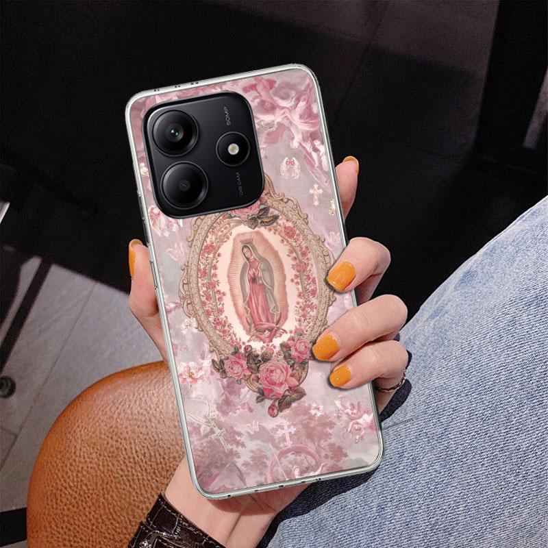 Библейский ангел Чехол для телефона для Xiaomi Redmi Note 15 14 13 12S 12 11 Pro Plus 14S 11S 11E 10 10S 11T 5G Персонализированный чехол Redmi Note