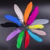 50/200/500Pcs Hard Pole Natural Goose Feathers Crafts Plumes White Feathers Jewelry Making DIY Party Wedding Decoration 15-20CM