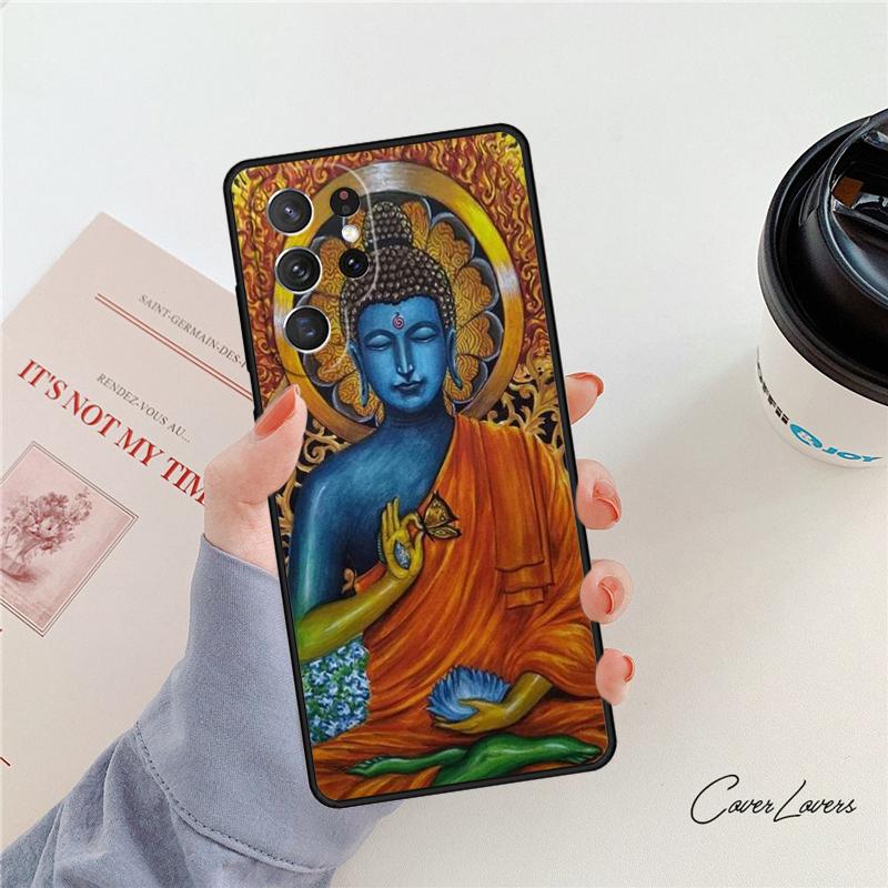 Чехол для телефона с изображением Гаутамы Будды Для Samsung Galaxy S24 S25 S23 S22 Ultra Note 10 20 Plus S20 S21 FE Чехол