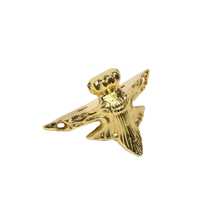 Антикварный угловой кронштейн для ювелирного сундука, деревянная шкатулка, декоративные ножки, протектор для углов мебели, защитная фурнитура для шкафа