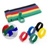 100PCS Detachable Cable Ties Colored Plastics Reusable Cable Ties Nylon Loop Wrap Zip Ttype Cable Tie Wire Bandage Tie